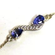 Bracelet Tanzanite Infiny